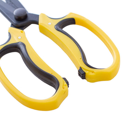 Flower Snips Heavy Duty Ippon Yellow Black (17.5cm -7")