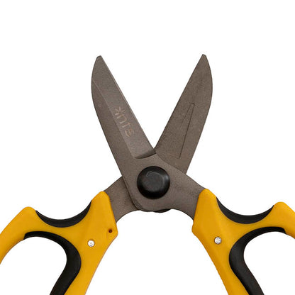 Scissors Heavy Duty Florist Ippon Yellow Black (17.5cm - 7")