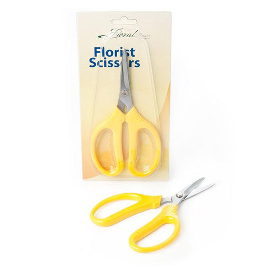Scissors Florist and Craft NFS Yellow (16cm - 6.5")