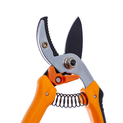 Anvil Secateurs Garden Shear Orange Handle (18cm - 7")