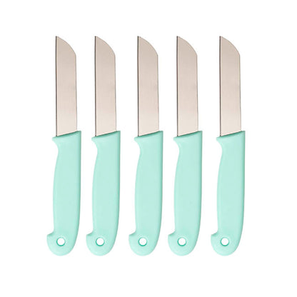 Florist Bud Knife Pack 5 Assorted Colours (16.5cm)