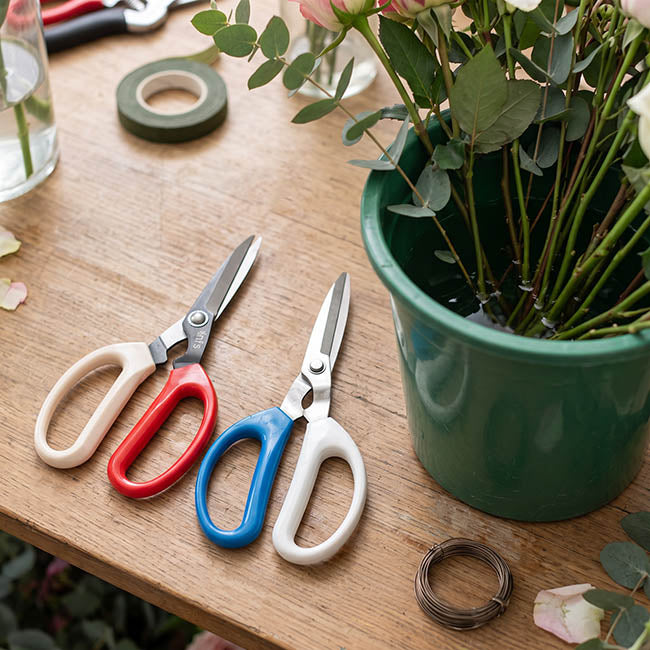 Scissors Florist and Craft Stainless Steel Blue (20cm - 8")