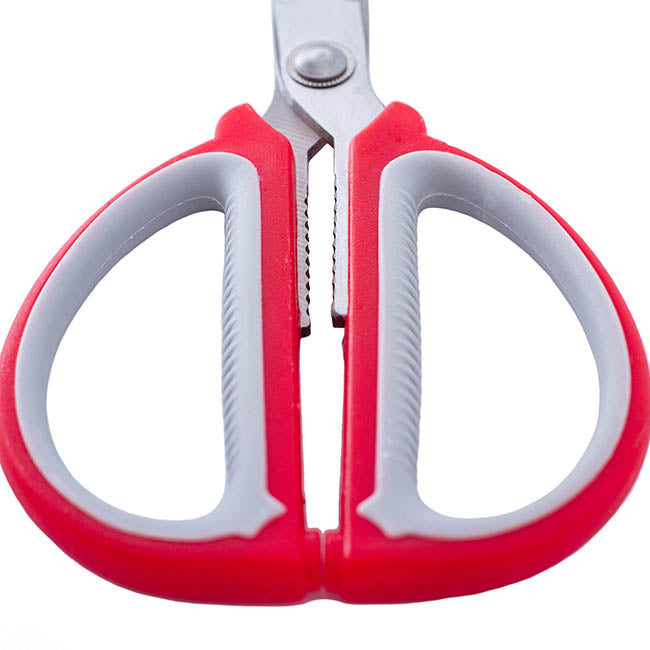 Scissors Florist and CRAFT Red & Grey (19cm - 7.5")