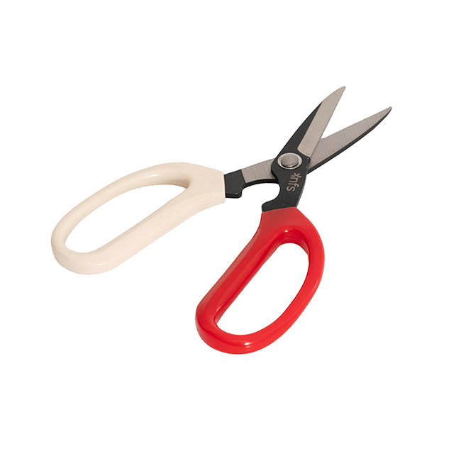Professional Scissors Florist and CRAFT Red & Cream(20cm-8")