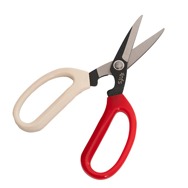 Professional Scissors Florist and CRAFT Red & Cream(20cm-8")