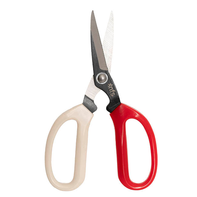 Professional Scissors Florist and CRAFT Red & Cream(20cm-8")
