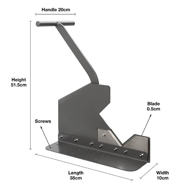 Flower Bunch Cutter Guillotine Pull Handle Grey (38x45cmH)