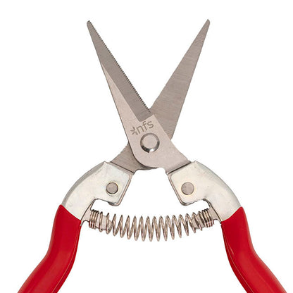 Florist Snips Trimmer Picker Bunch Cut Red Steel (19cm-7.5")