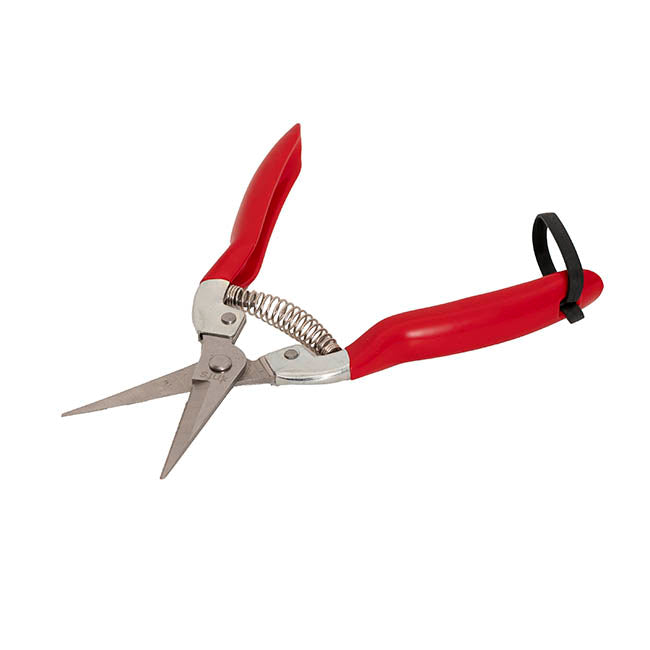 Florist Snips Trimmer Picker Bunch Cut Red Steel (19cm-7.5")