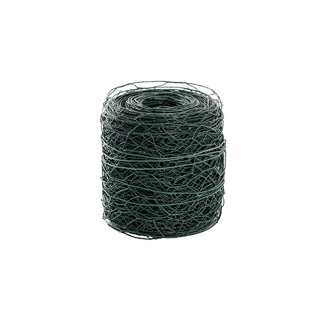 Chicken Wire Coated Florist Roll HexNet (10cmx20m) Green