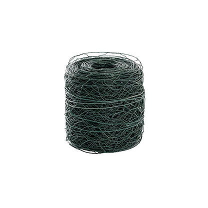 Chicken Wire Coated Florist Roll HexNet (10cmx20m) Green