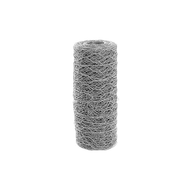 Chicken Wire Florist Rolls HexNet 24g (20cmx20m) Silver