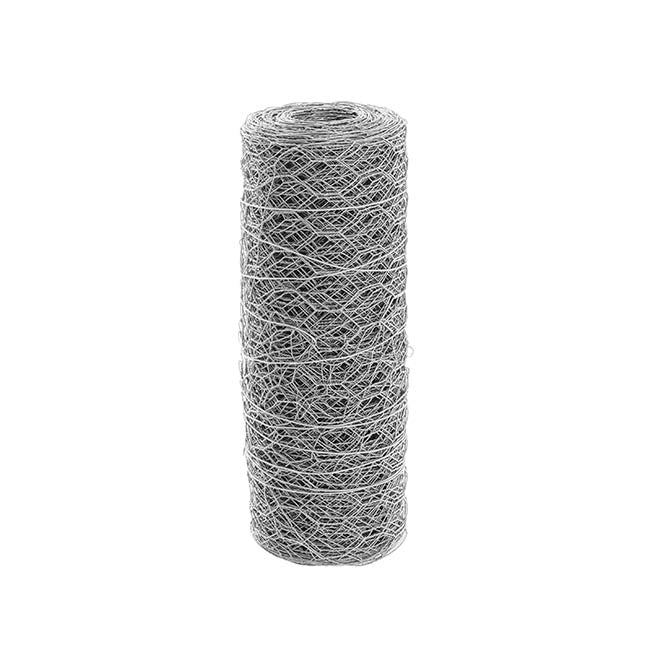 Chicken Wire Florist Rolls HexNet 24g (30cmx20m) Silver
