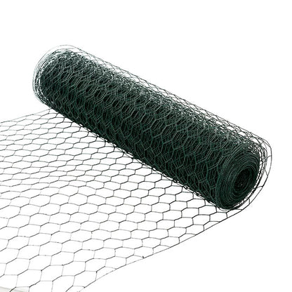 Chicken Wire Coated Florist Roll HexNet (50cmx20m) Green