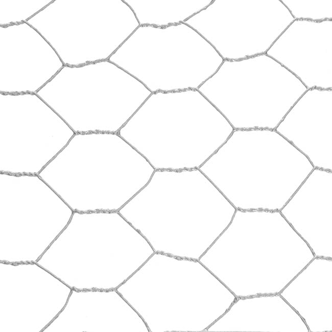 Chicken Wire Florist Rolls HexNet 24g (50cmx20m) Silver