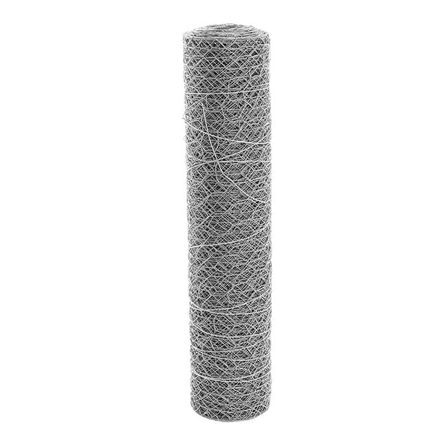 Chicken Wire Florist Rolls HexNet 24g (50cmx20m) Silver