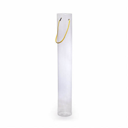 Rose Cylinder Acetate Tube Clear 24" (9cmDx61cmH)