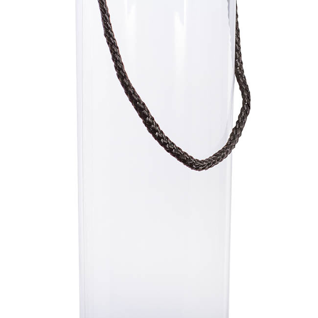 Rose Cylinder Acetate Tube Love Text Red (9cmDx61cmH)