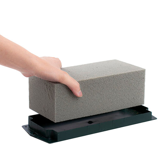 Dry Floral Foam Brick Pack 4 (23x11x8cmH) Strass