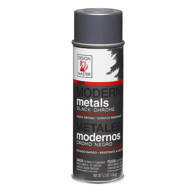 Design Master Spray Modern Metals Black Chrome (156g)*