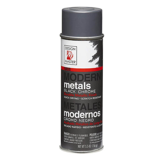Design Master Spray Modern Metals Black Chrome (156g)*
