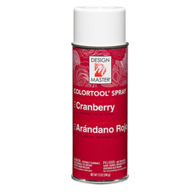 Design Master Spray Paint Colortools Cranberry (340g)