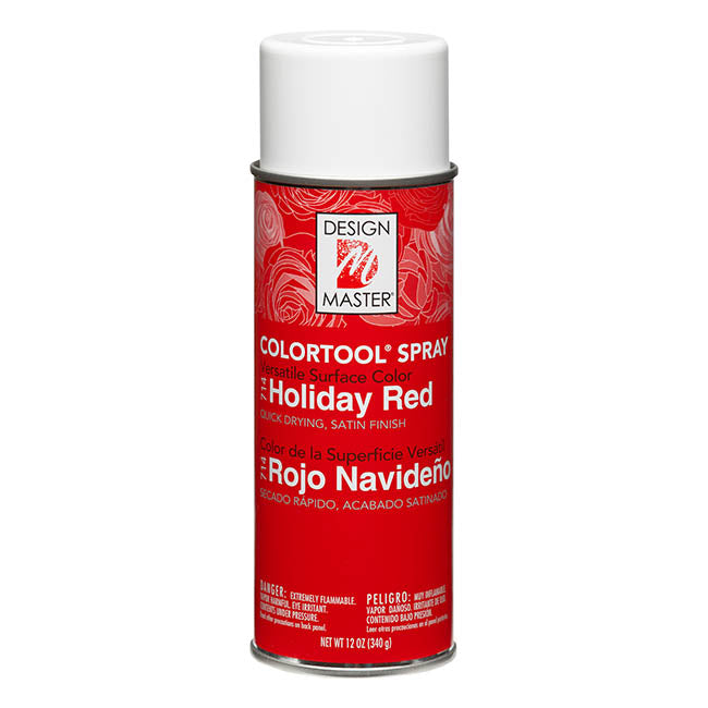 Design Master Spray Paint Colortools Holiday Red (340g)