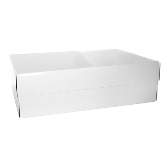 Wedding and Christening Dress Box Gloss White (70x48x20cmH)