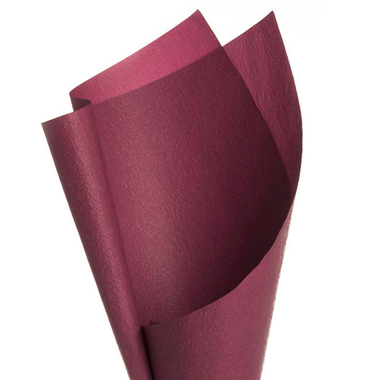 Embossed Paper Burgundy (50x70cm) Pack 50