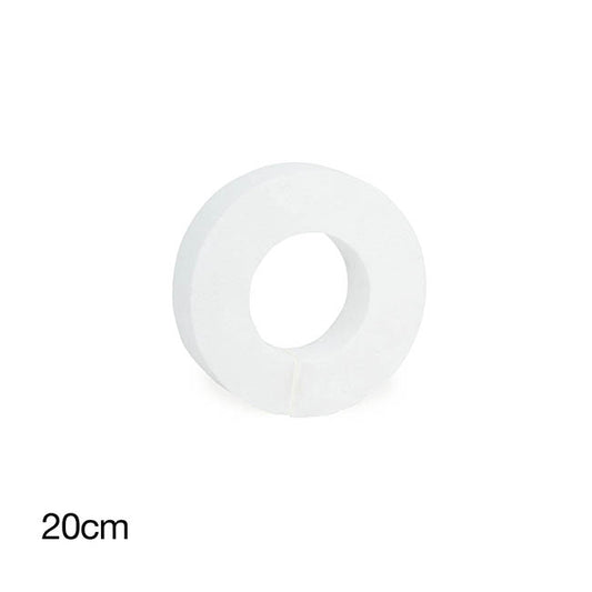 Polystyrene Wreath Round (20Dx5cm) 8" Styro