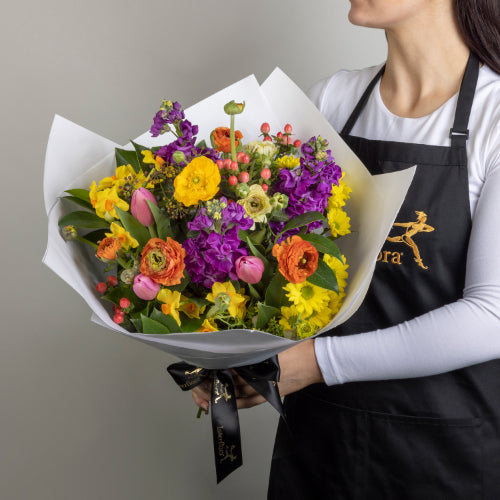 Interflora Assorted Winter Spring Tone Flowers