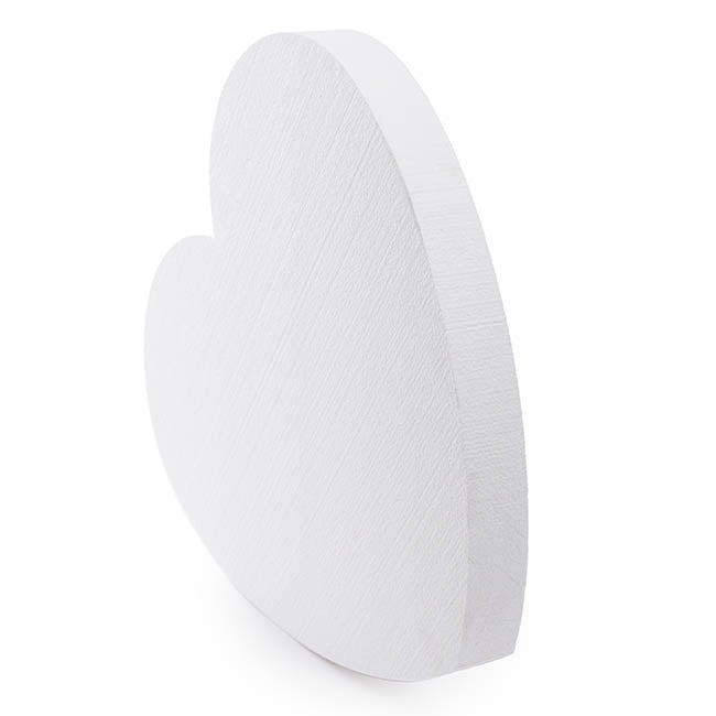 Polystyrene Heart Solid (W45cmx45cmx5cm) 18" Styro