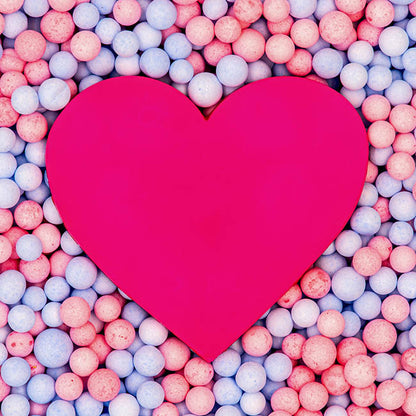 Polystyrene Heart Solid (W60cmx52cmx5cm) 24" Styro