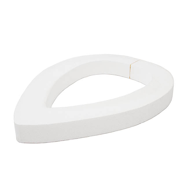 Polystyrene Laurel Chaplet Medium (37cmx52.5cmx5cm) 21" Styr