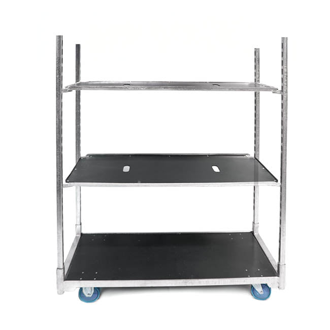 Flower Trolley Full Set with 2 Ply Shelf (135x56.5x190cmH)