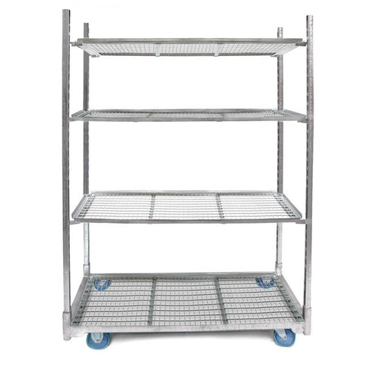Flower & Plant Trolley includes 3 Mesh Shelf (135x56x190cmH)