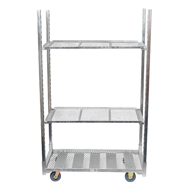 Flower & Plant Chep Trolley 2 Mesh Shelf (116.5x58x190cmH)