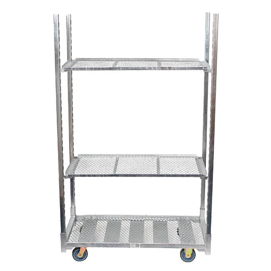 Flower & Plant Chep Trolley 2 Mesh Shelf (116.5x58x190cmH)