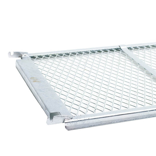 Flower & Plant Trolley Single Metal Mesh Shelf (130X56cm)