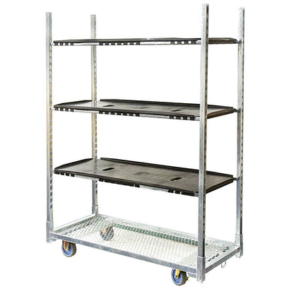 Flower Trolley includes 3 Plastic Shelves (135X56x190cmH)