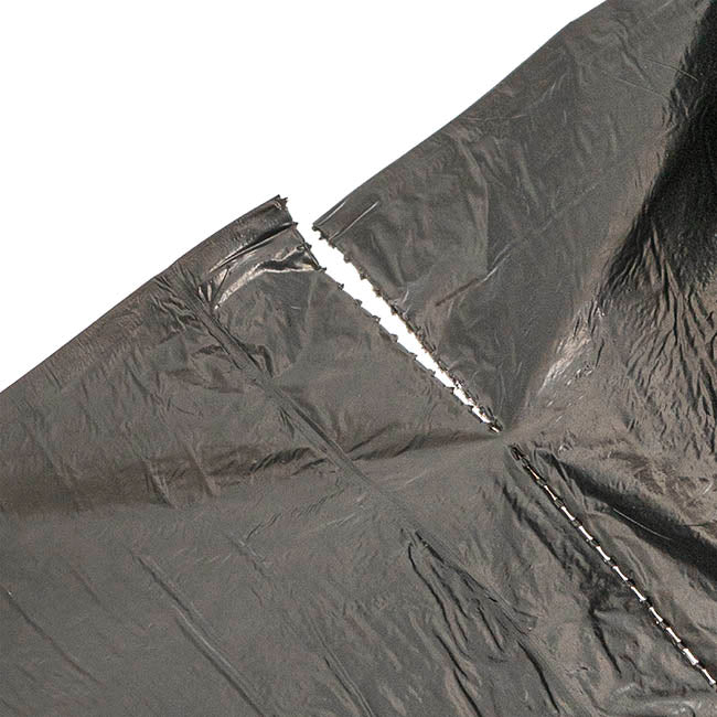 Extra Thick Jumbo Garbage Bag Pack 10 Black (80x100cm)