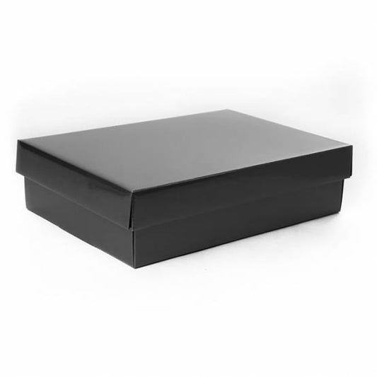 Gourmet Box Rectangle Small Black (33x23x9cmH)
