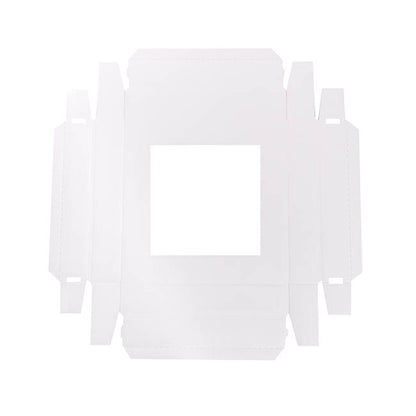 Gourmet Grazing Gift Box Window Sq White (28x28x9cmH)