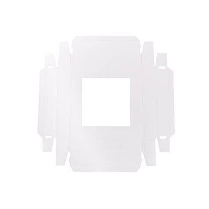 Gourmet Grazing Gift Box Window Sq White (24x24x9cmH)