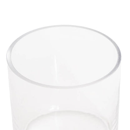 Glass Cylinder Blossom Vase Clear (10Dx10cmH)