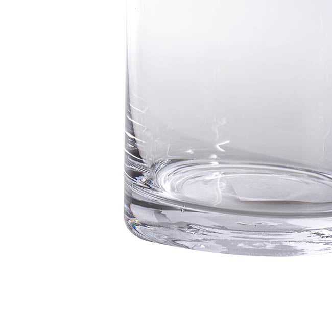 Glass Cylinder Vase Clear (10Dx15cmH)