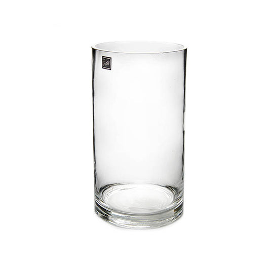 Glass Cylinder Vase Clear (15Dx30cmH)