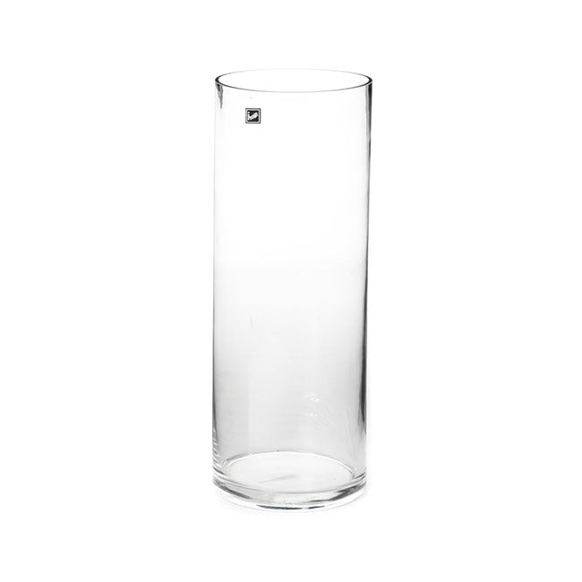 Glass Cylinder Vase Clear (15Dx40cmH)