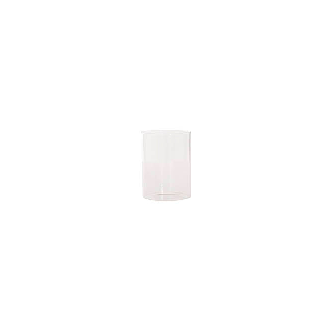 Glass Cylinder Event Candle Holder Clear (5Dx5cmH)
