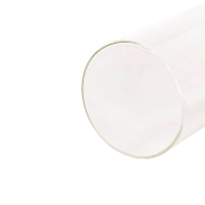 Glass Cylinder Event Candle Holder Clear (5Dx5cmH)